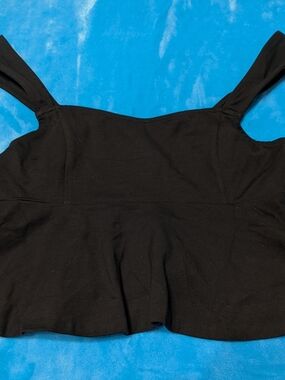 🖤 Black Peplum Tank Top 🖤